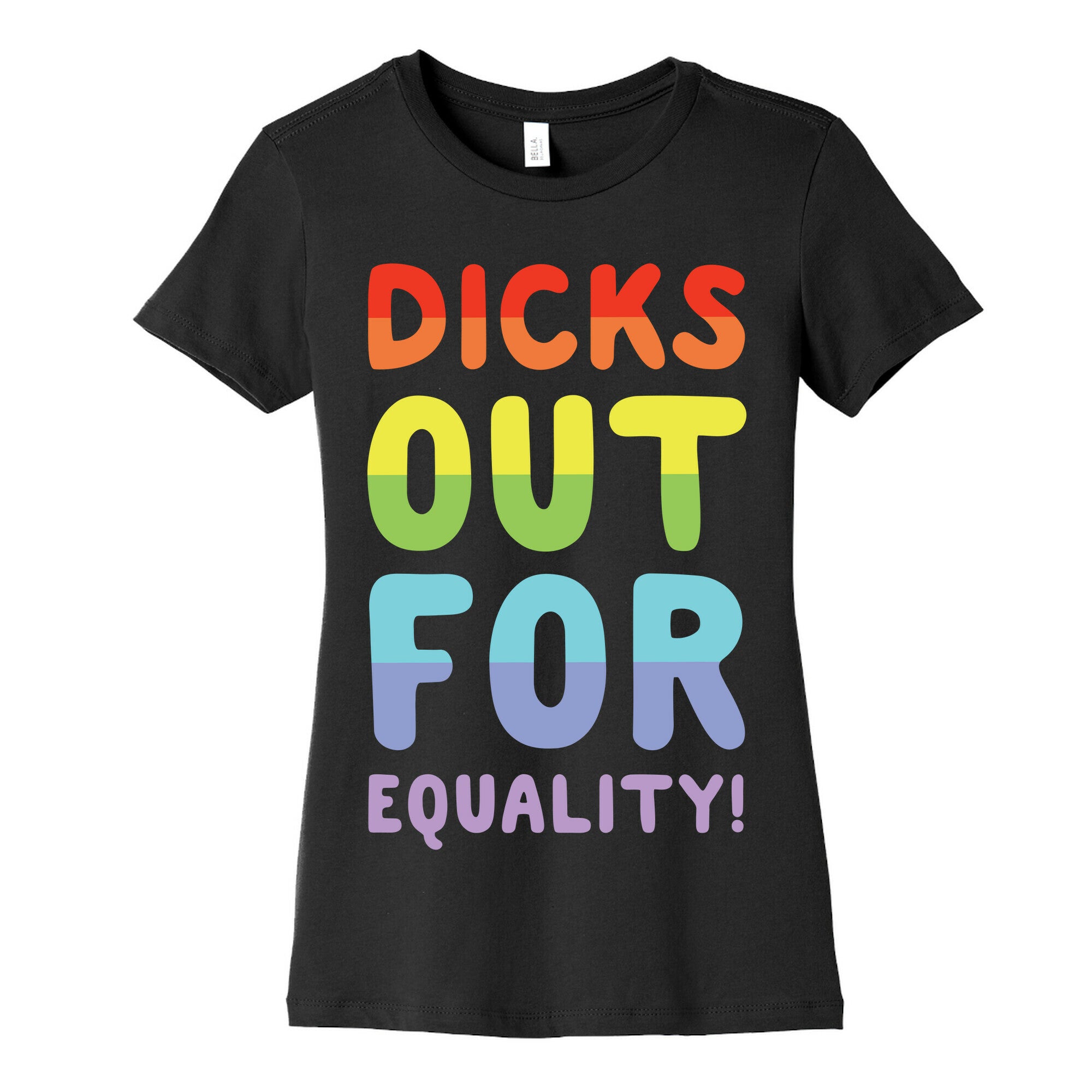 Dicks Out For Equality Women's Cotton Tee